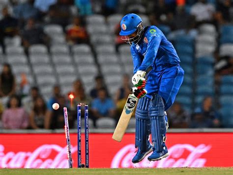 Afghanistan Bowled Out For 56 In T20 World Cup Semi.